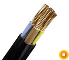 Силовой кабель ПВВГЭ 2х70,00 мм