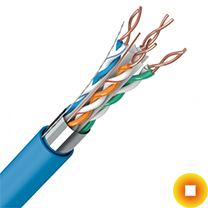 Сетевой кабель витая пара 6х2 мм S/UTP Cu Stranded PVC