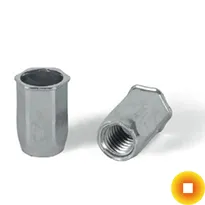 Заклёпки алюминиевые для металла 6,4х10 мм АМц